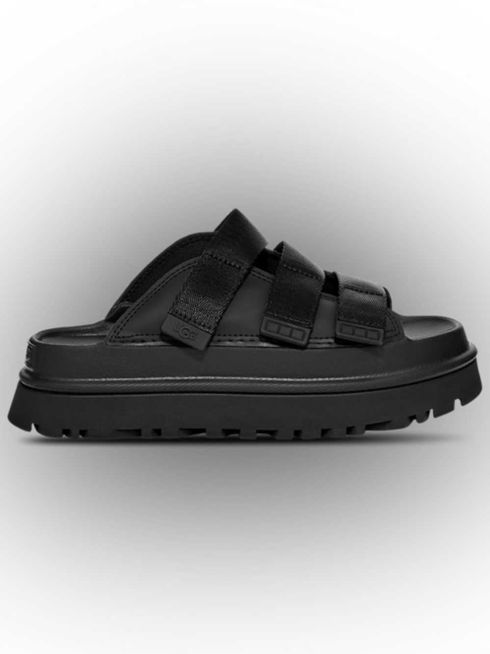 Ugg GoldenGlow Slide Sandals in Black Size 10